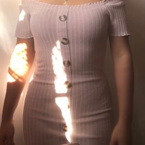 Oatmeal Kylie Jenner Fashion Nova-esque dress